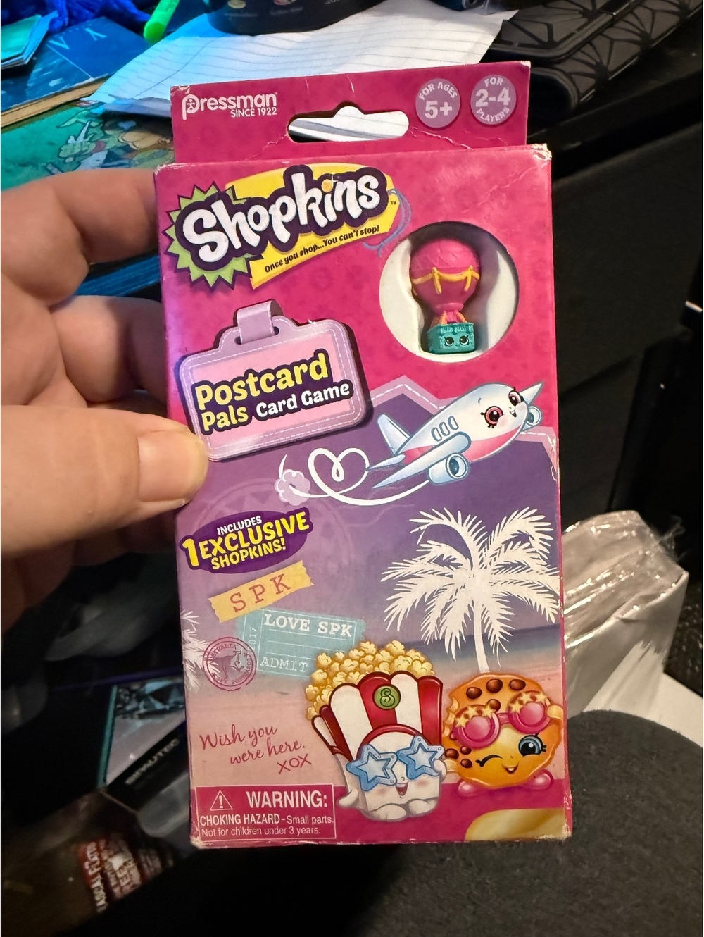 Shopkins Postcard Pals Card Game with Exclusive Shopkin Figure